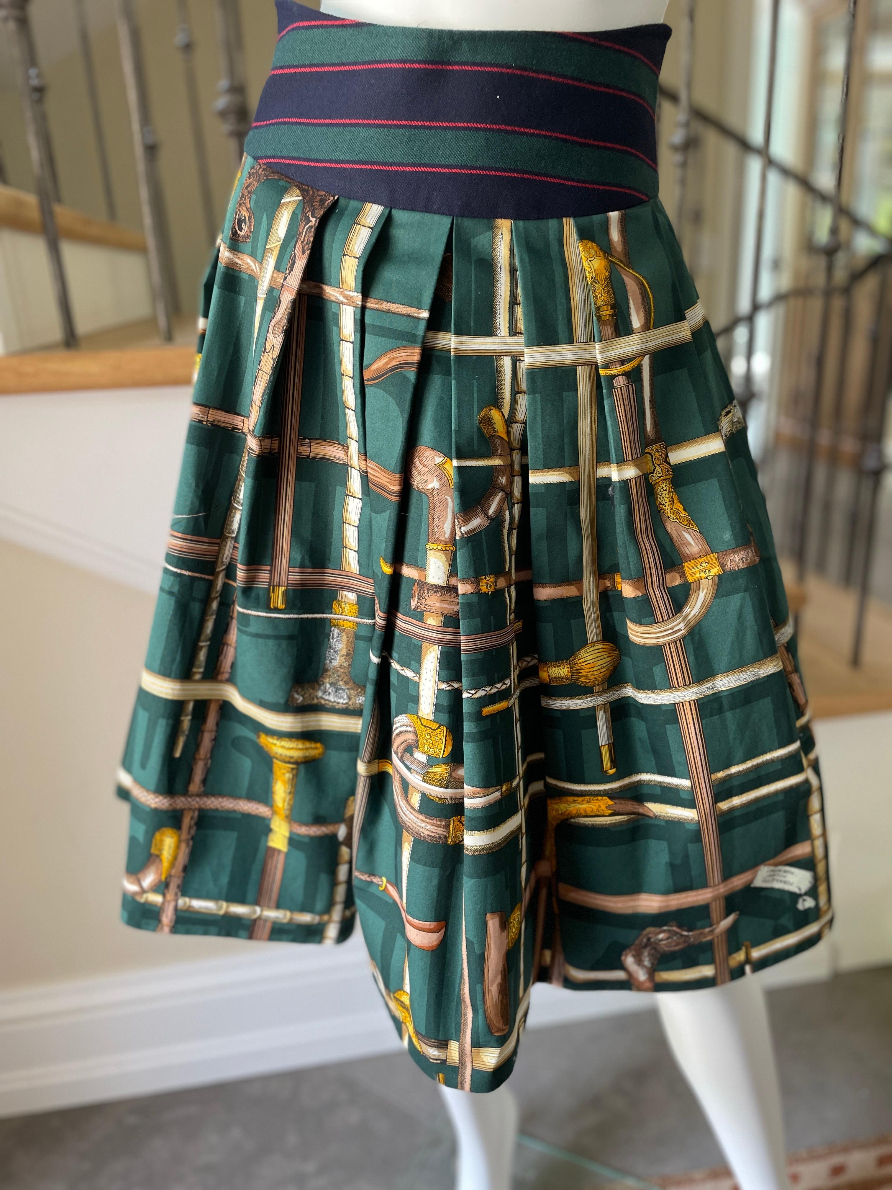 pleated circle skirt