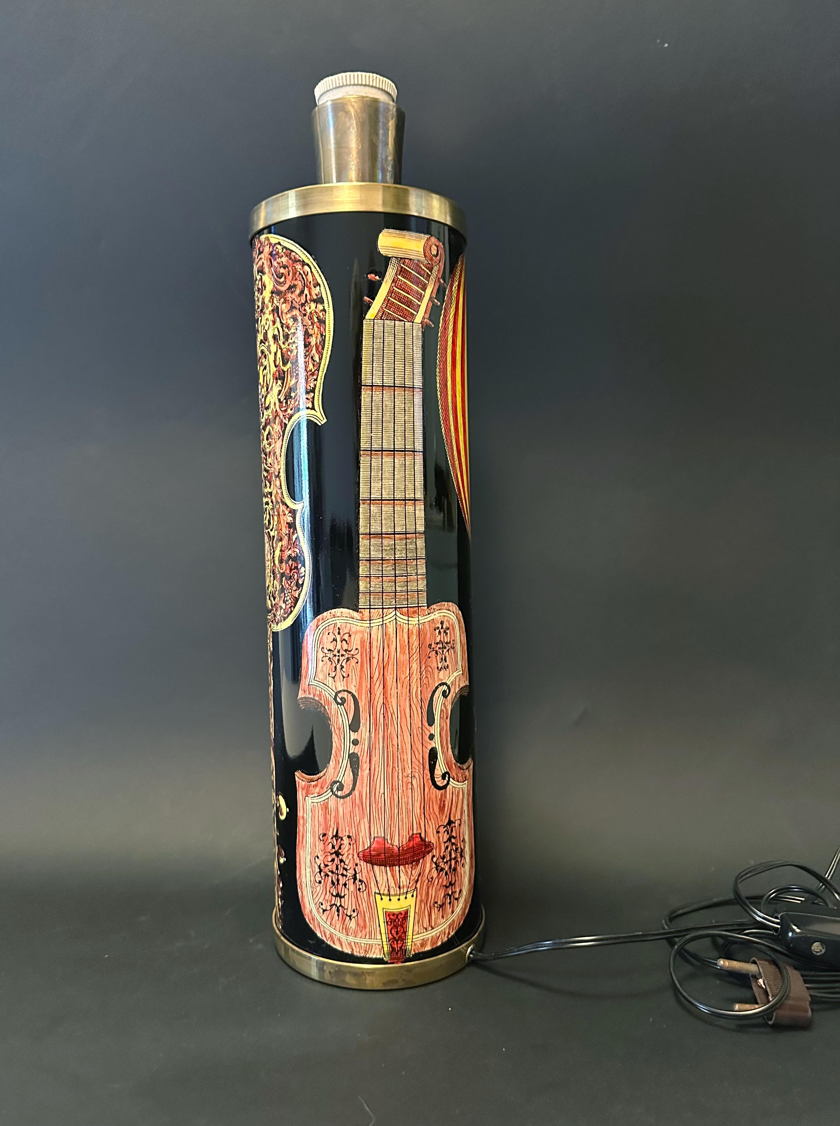 Mid-Century Modern FORNASETTI Vintage Table Lamp For Sale