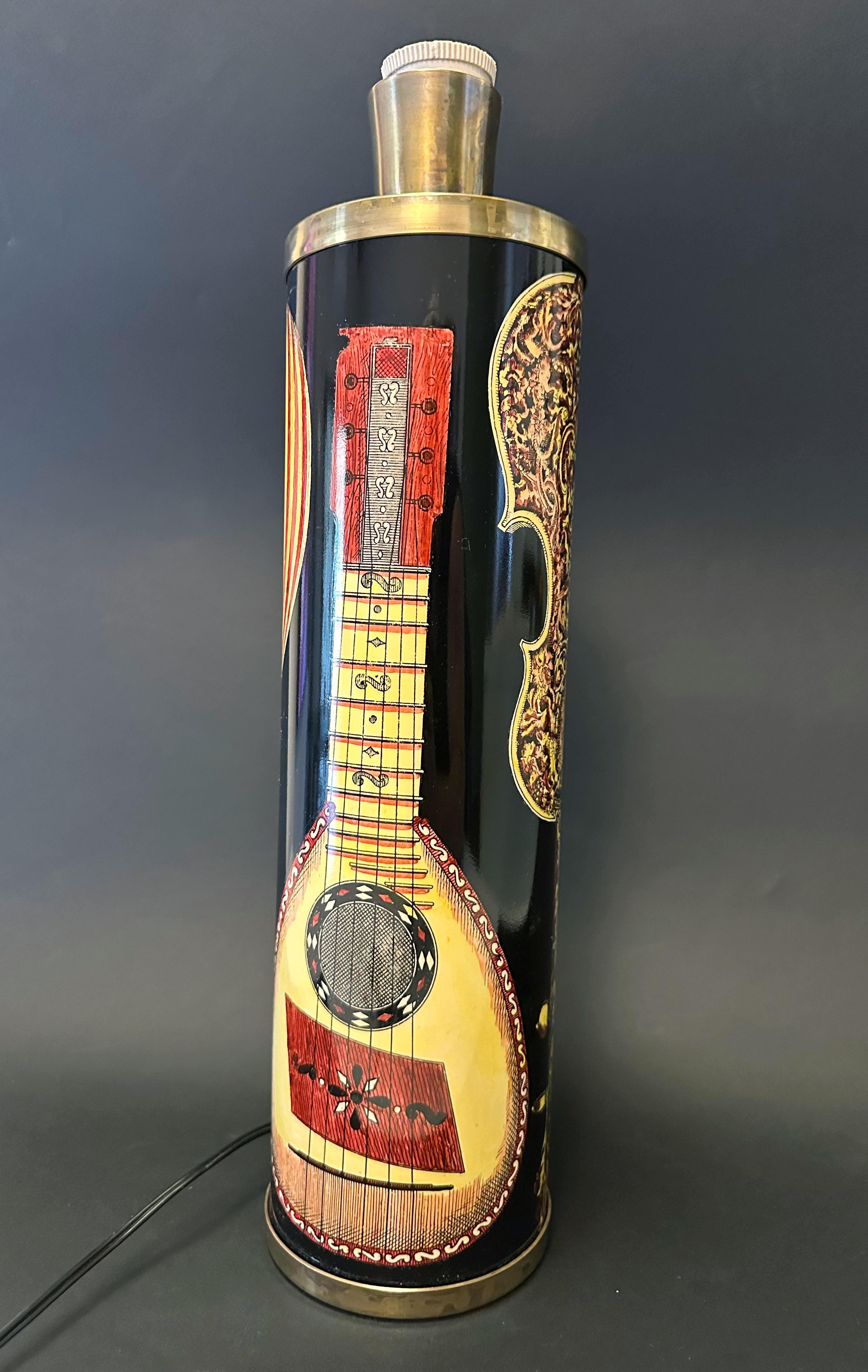 FORNASETTI Vintage Table Lamp In Good Condition For Sale In Los Angeles, CA