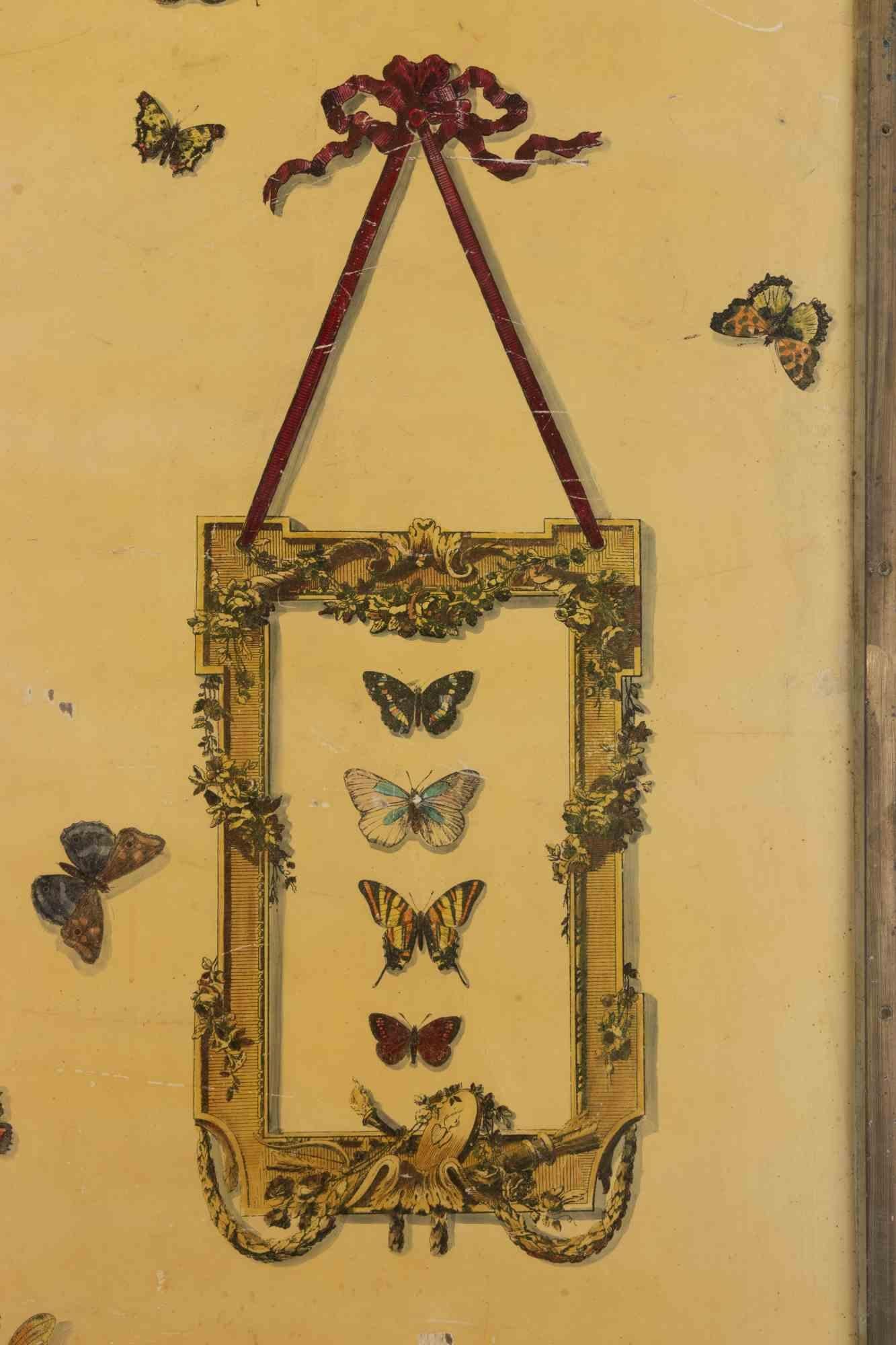 Mid-20th Century Fornasetti's Panel by Piero Fornasetti, 1950s