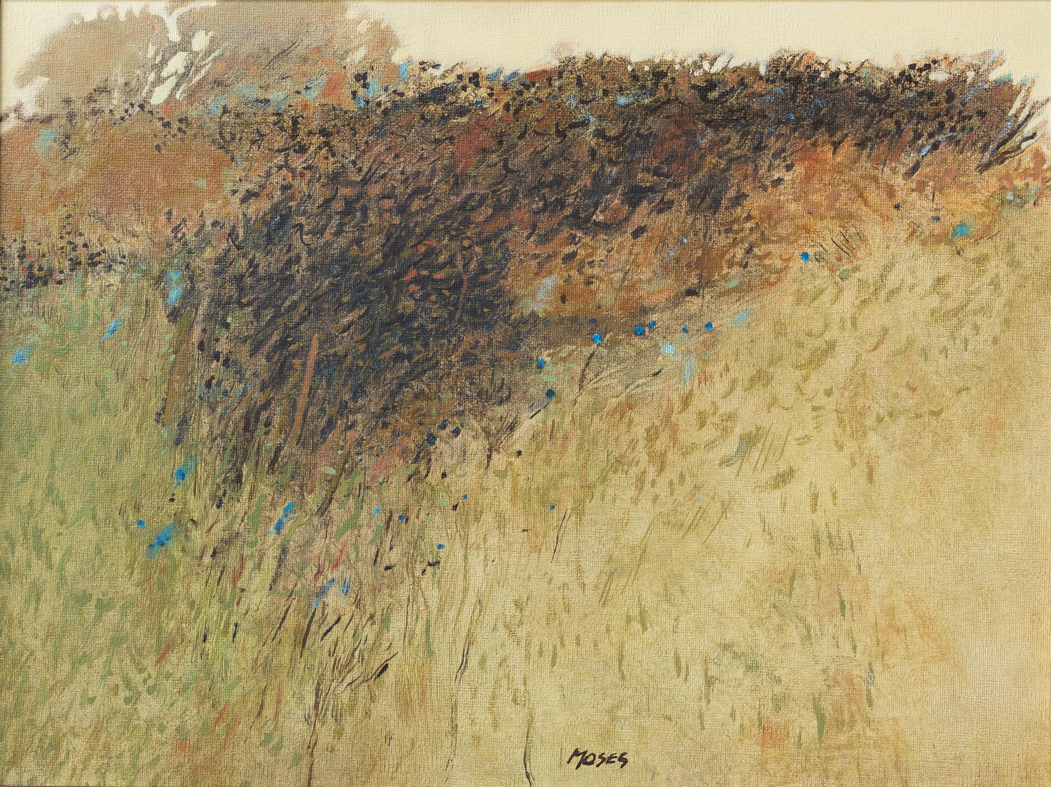 Abstract Painting de Forrest Moses - "Carmel California" Paisaje Impresionista