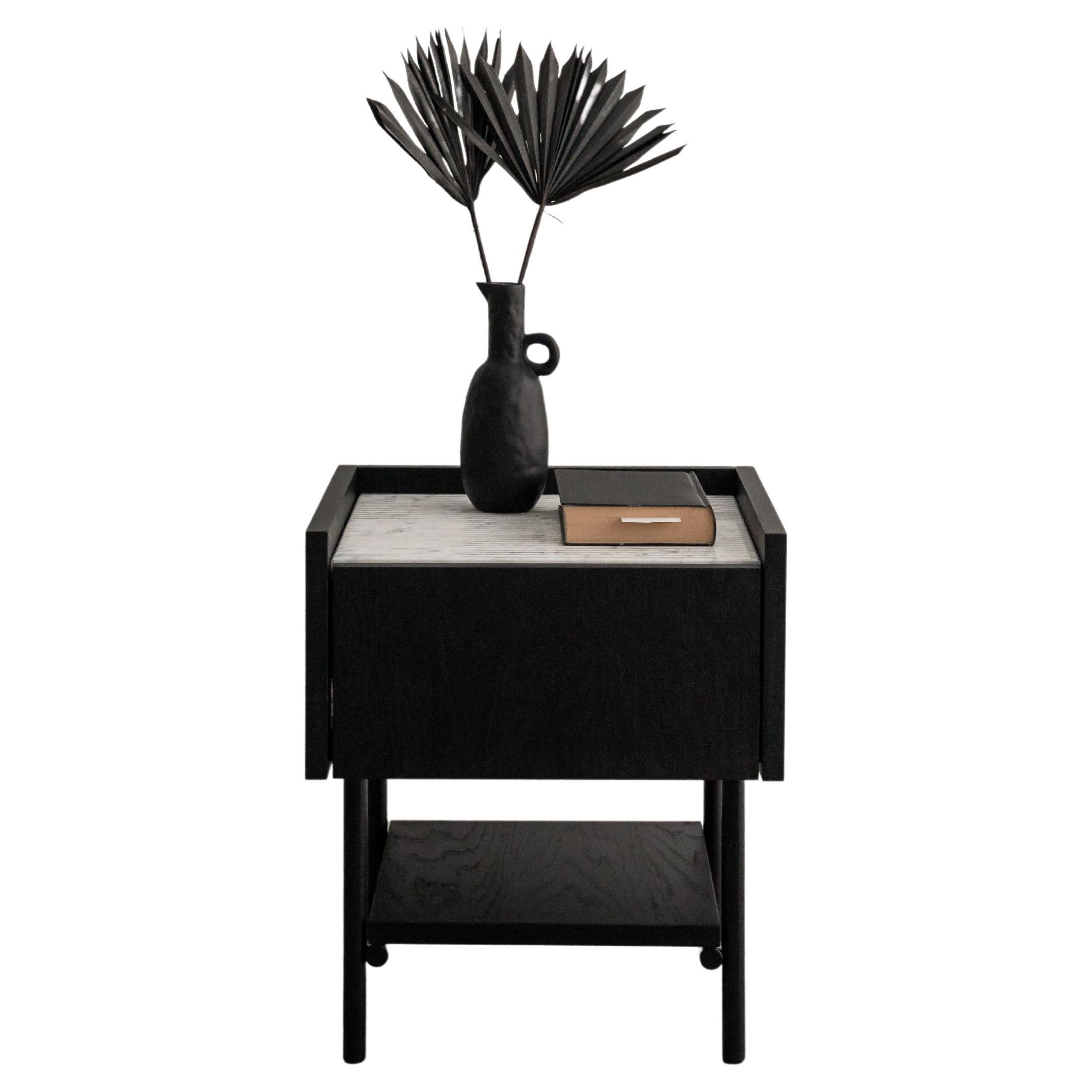 Forst Grooved Nightstand For Sale