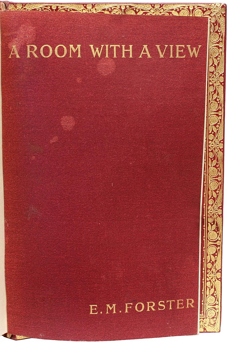 Leather FORSTER, E. M.. A Room With A View. 1908 - FIRST EDITION - IN A FINE BINDING! For Sale