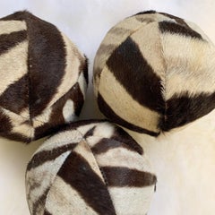Forsyth 7" Zebra Ball Pillow