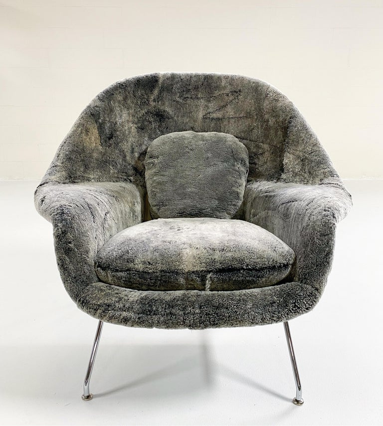 A favourite of the Forsyth design team!

We have an incredible collection of vintage chairs and design icons waiting for a new life. Our upcycled womb chairs are some of our most popular designs. 

This Womb Chair and Ottoman will be made to