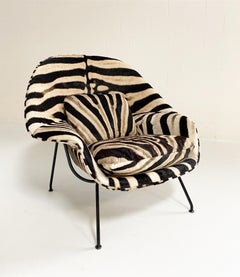 Forsyth Bespoke Eero Saarinen Womb Chair in Zebra