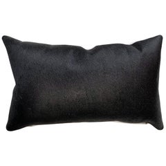 Forsyth Black Brazilian Cowhide Pillow
