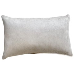 Forsyth Ivory Brazilian Cowhide Pillow