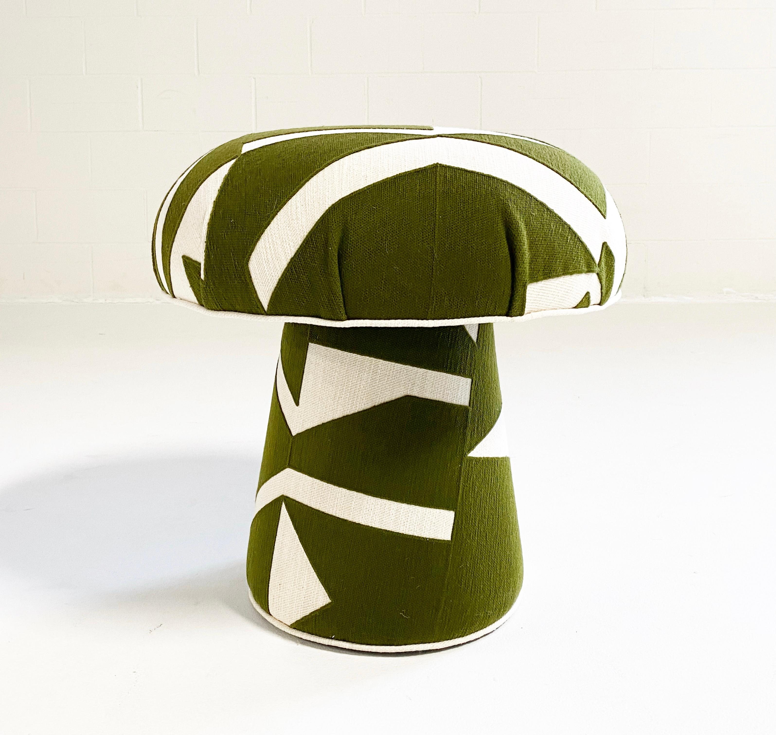 Américain Pouf Mushroom Pouf de Pierre Frey Wokabi en vente