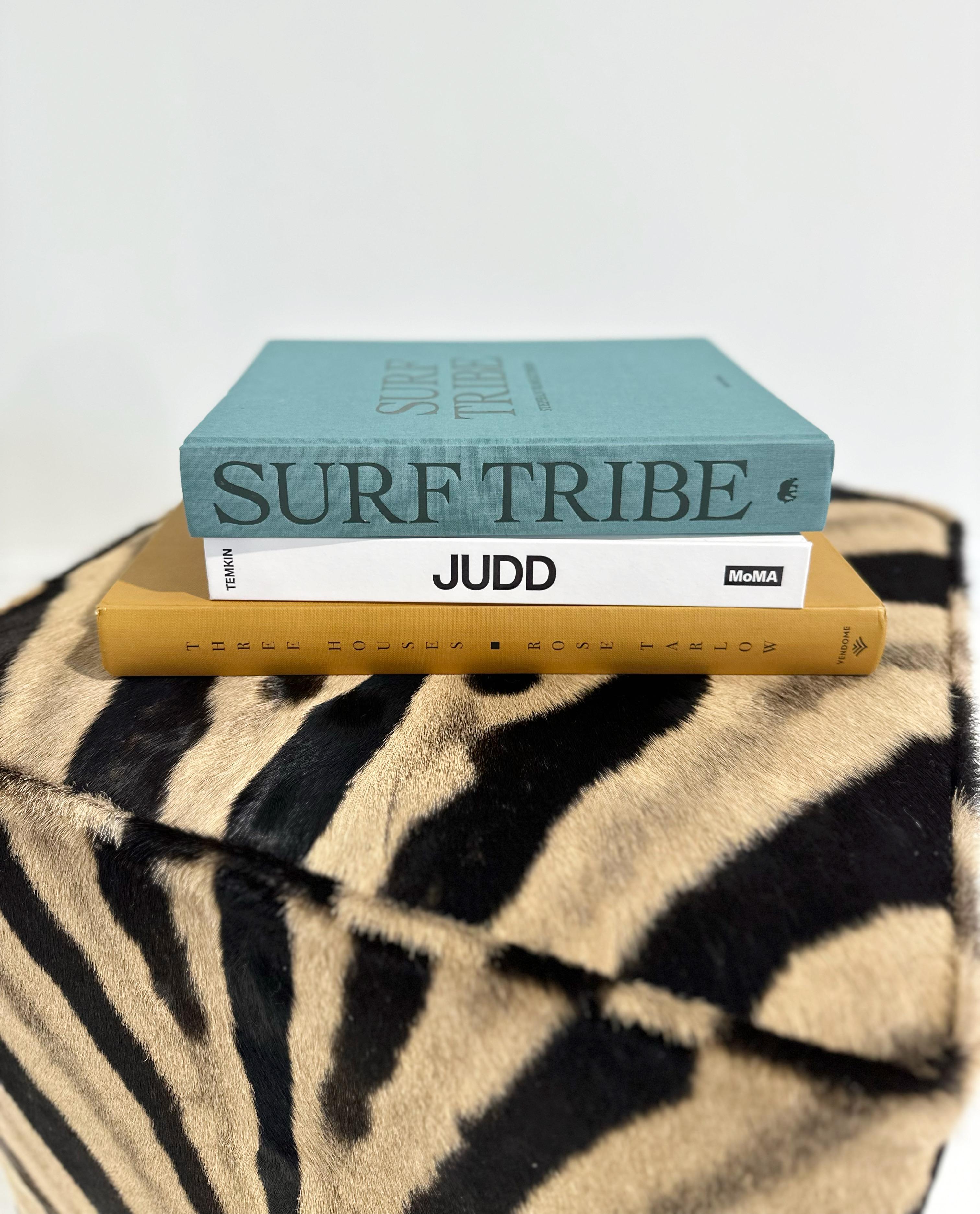 Forsyth Zebra Cube Ottoman For Sale 5
