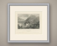 Le fort de Beil-Gorod sur le Bosphore, d'après W.H. Bartlett, gravure, vers 1838
