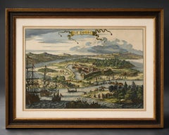 Fort Caroline in Florida, Montanus Engraving – Early America View 1671