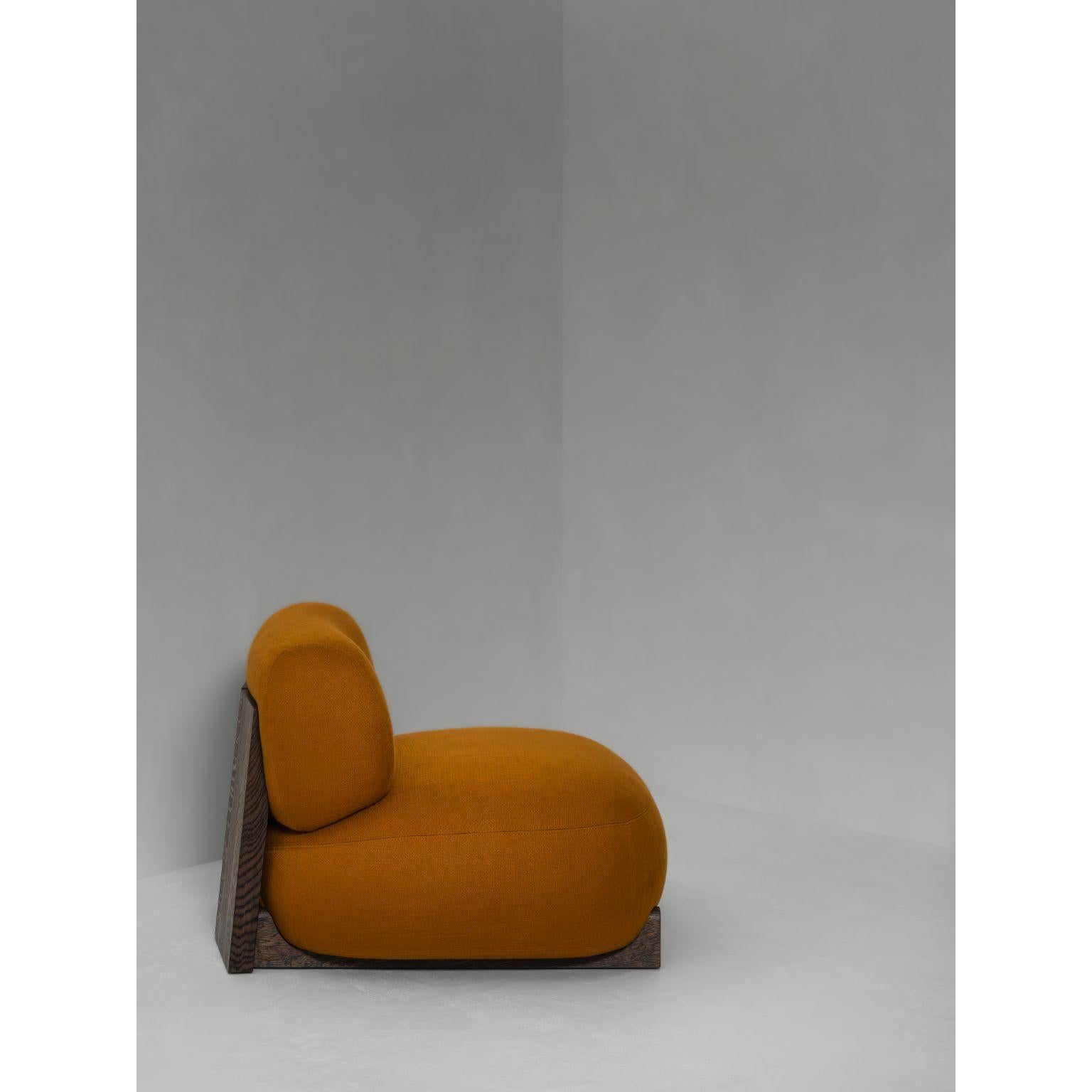 Dutch Fort Lounge Chair by Van Rossum For Sale