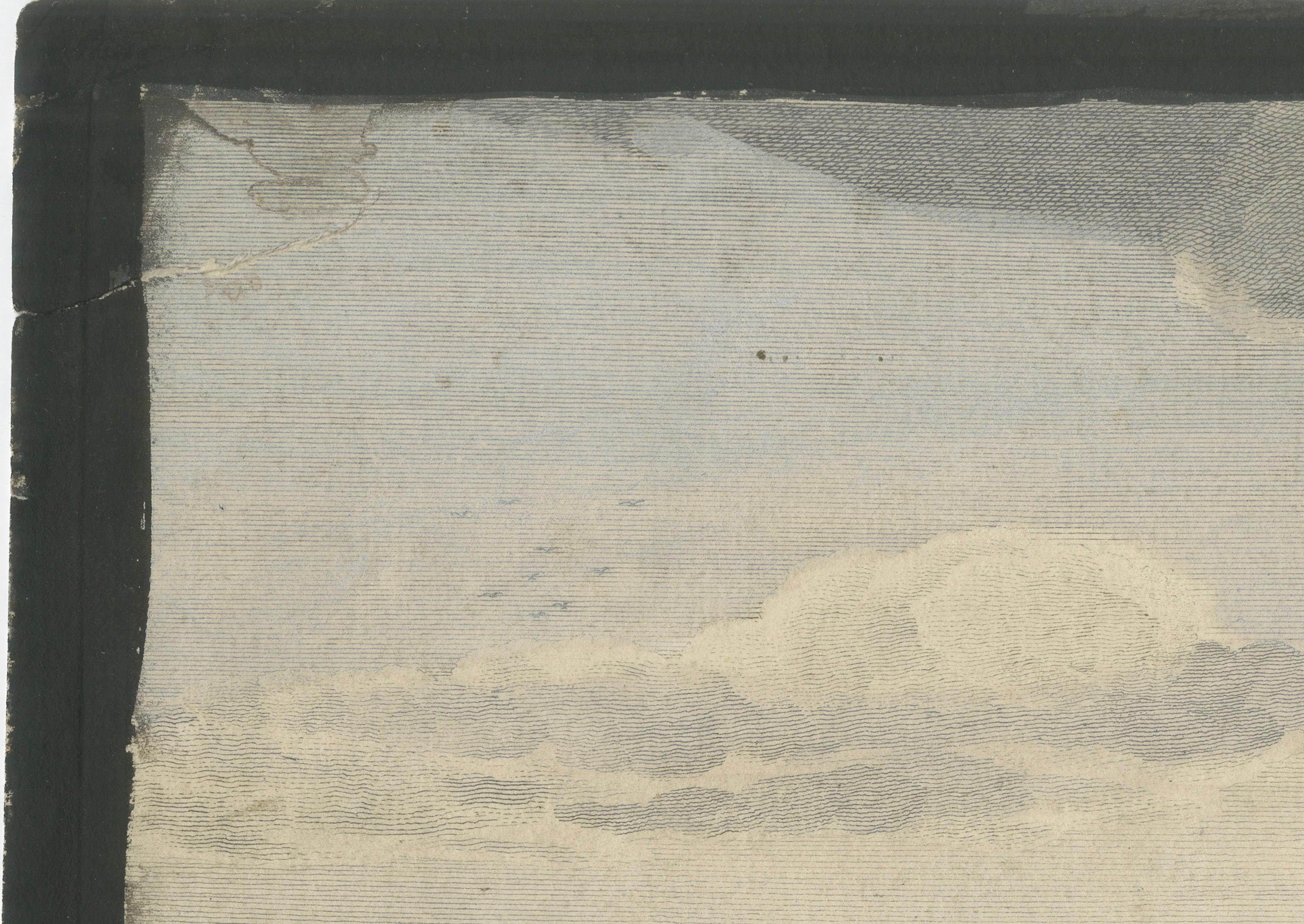 Fort St. George an der Coromandel-Küste - Handkolorierter Kupferstich von Sayer, 1754 (18. Jahrhundert) im Angebot