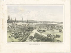 Fort Vancouver, Washington Territory, U.S. Railroad Survey View – ca.1850