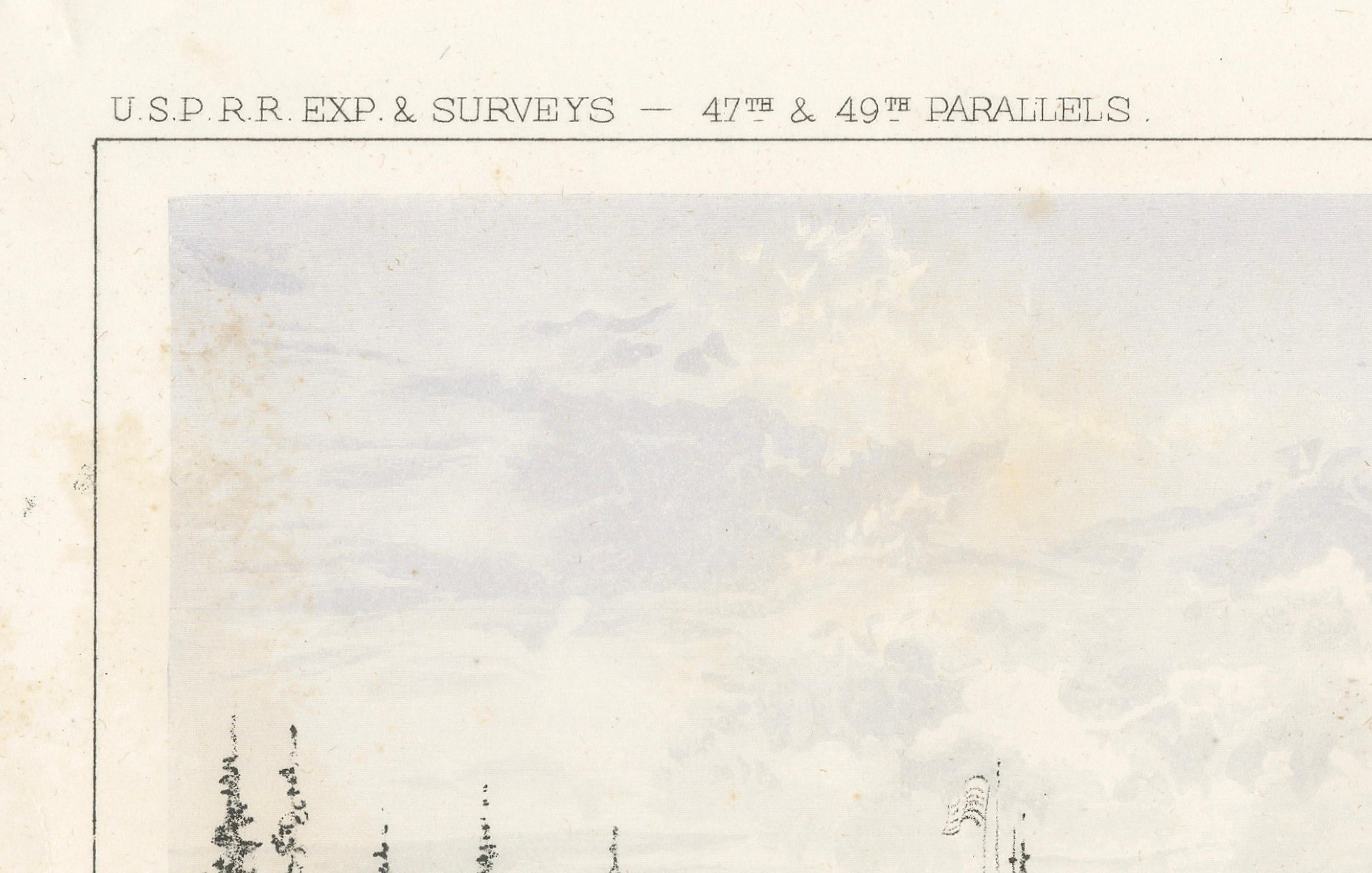 Fort Vancouver, Washington Territory, U.S. Railroad Survey View – ca.1850