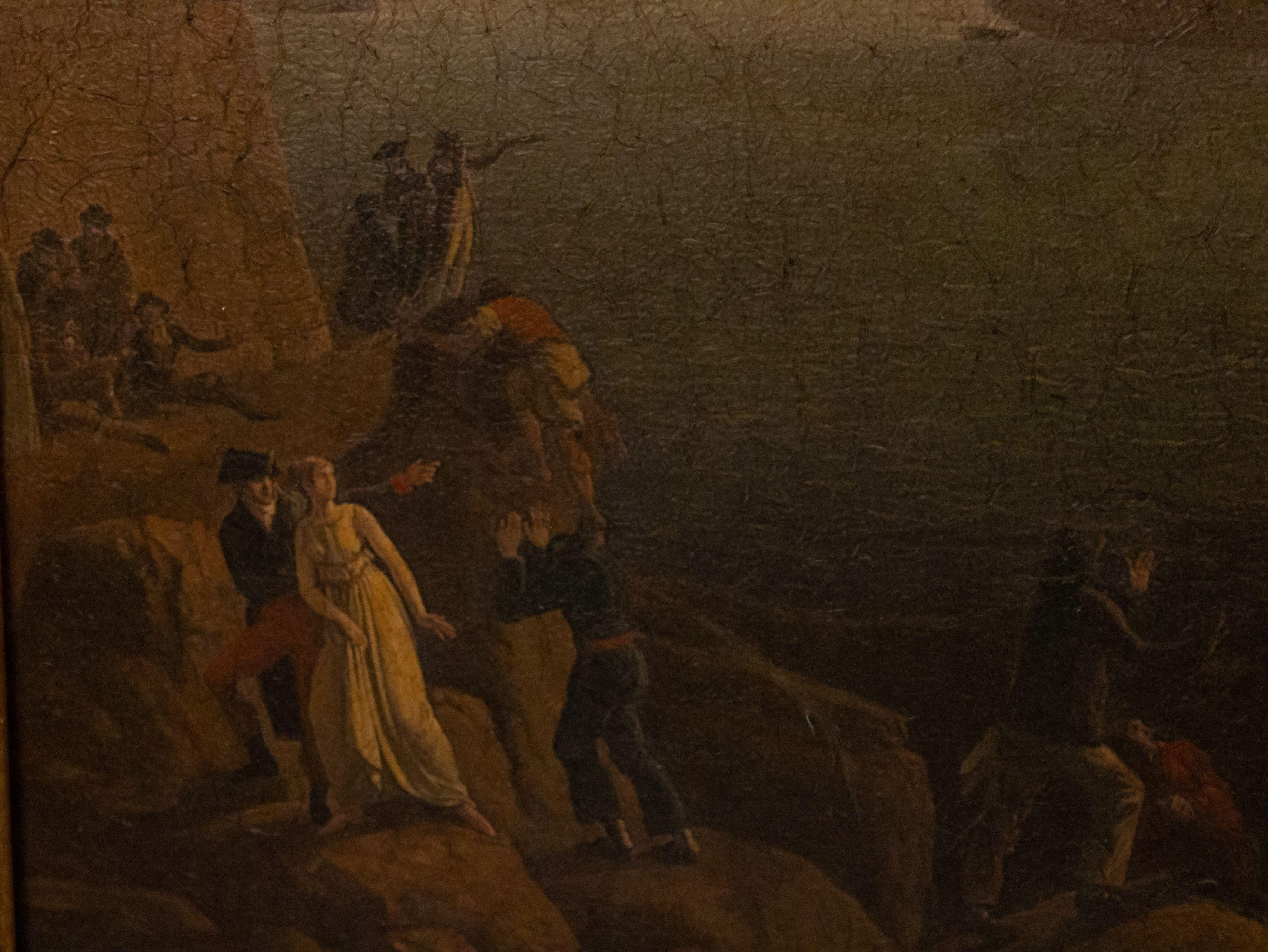Impressionistisches Gemälde von Fort Vimieux (20. Jahrhundert) im Angebot