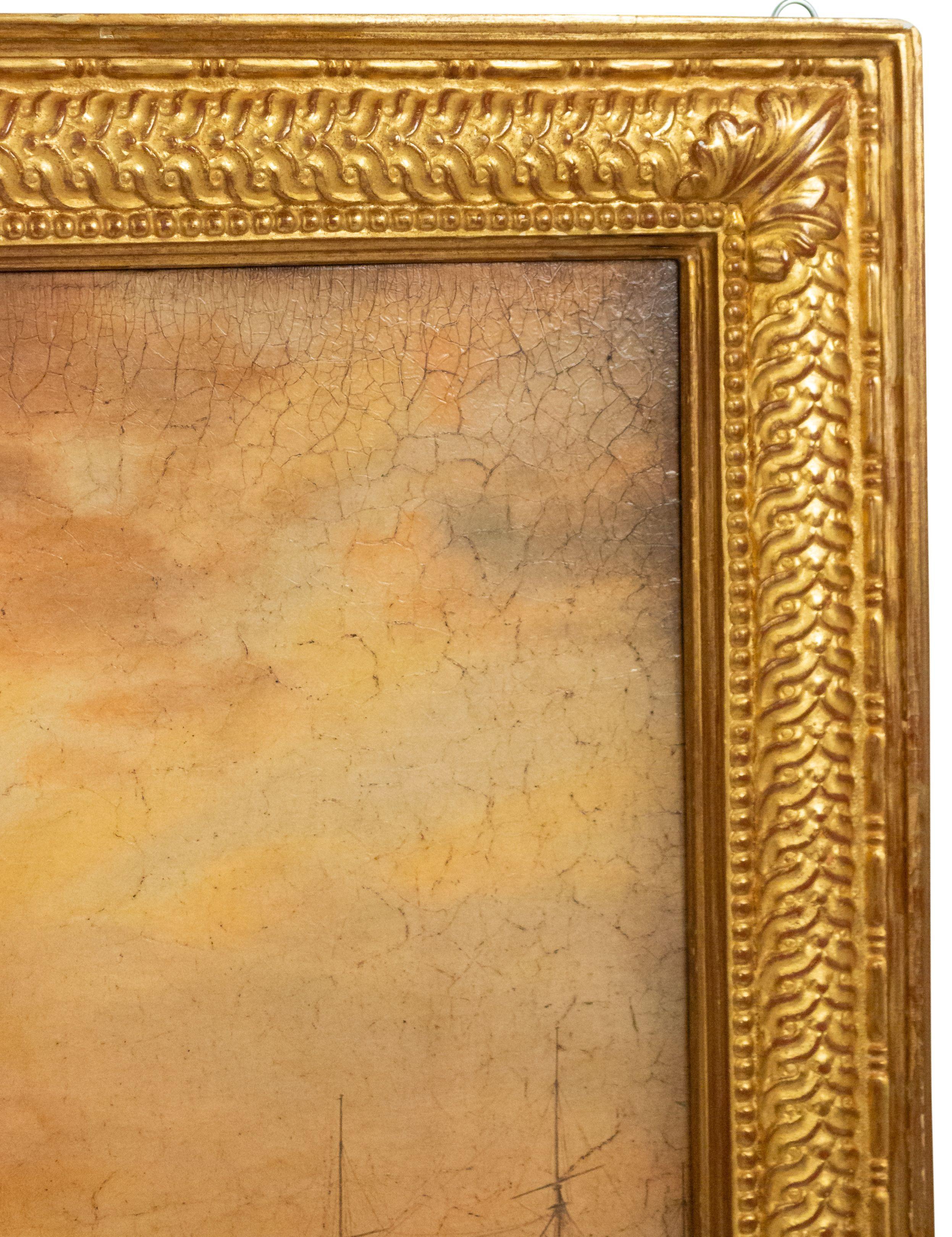 Impressionistisches Gemälde von Fort Vimieux im Angebot 1