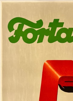 FORTA SEIDENSTOFFE Swiss Silk Textile Fashion Advertising Poster STOECKLIN 1927