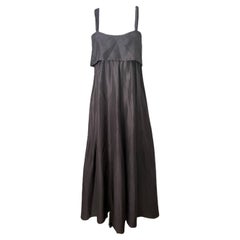 Forte Forte Black Silk Maxi Dress