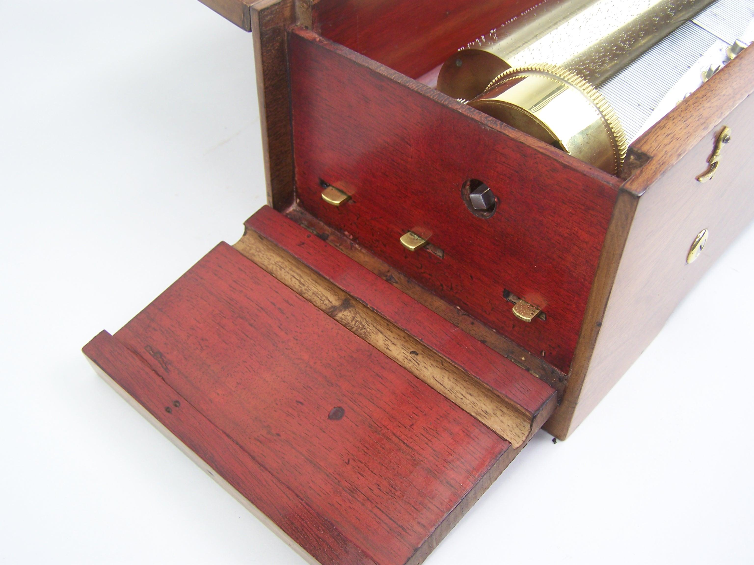 Forte-Piano Music Box by Mouliné Ainé playing 4 Tunes For Sale 9