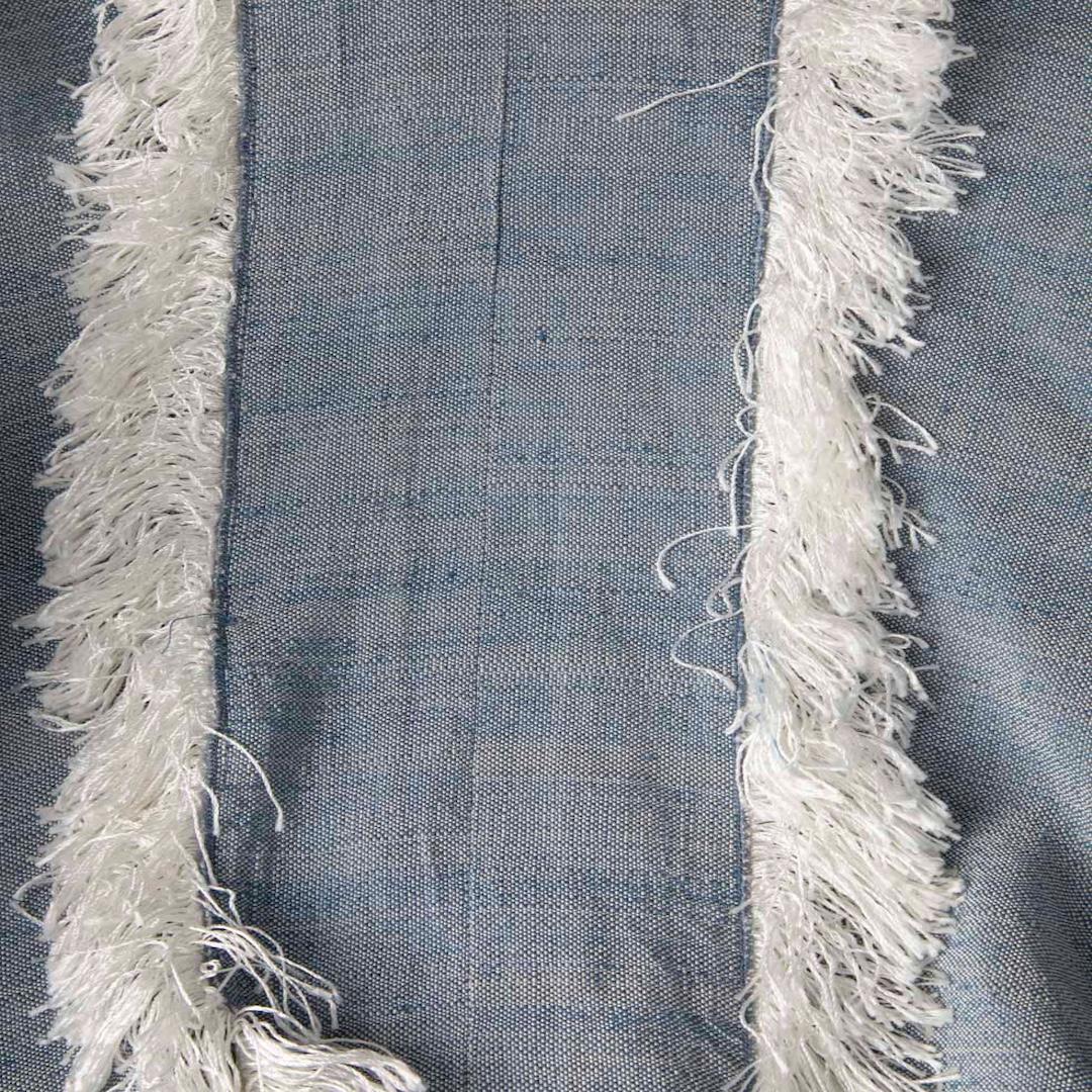 Forte_Forte Blue Fringe Trim Cardigan Size XS In Good Condition In London, GB