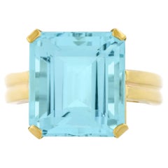 Forties 9.0ct Aquamarine Ring