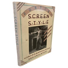 Vintage Forties Screen Style a Celebration of High Pastiche in Hollywood 1st Edition1989