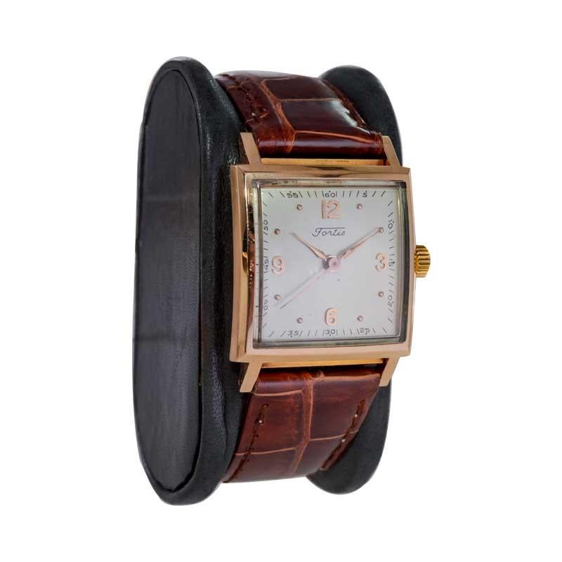 vintage fortis watch