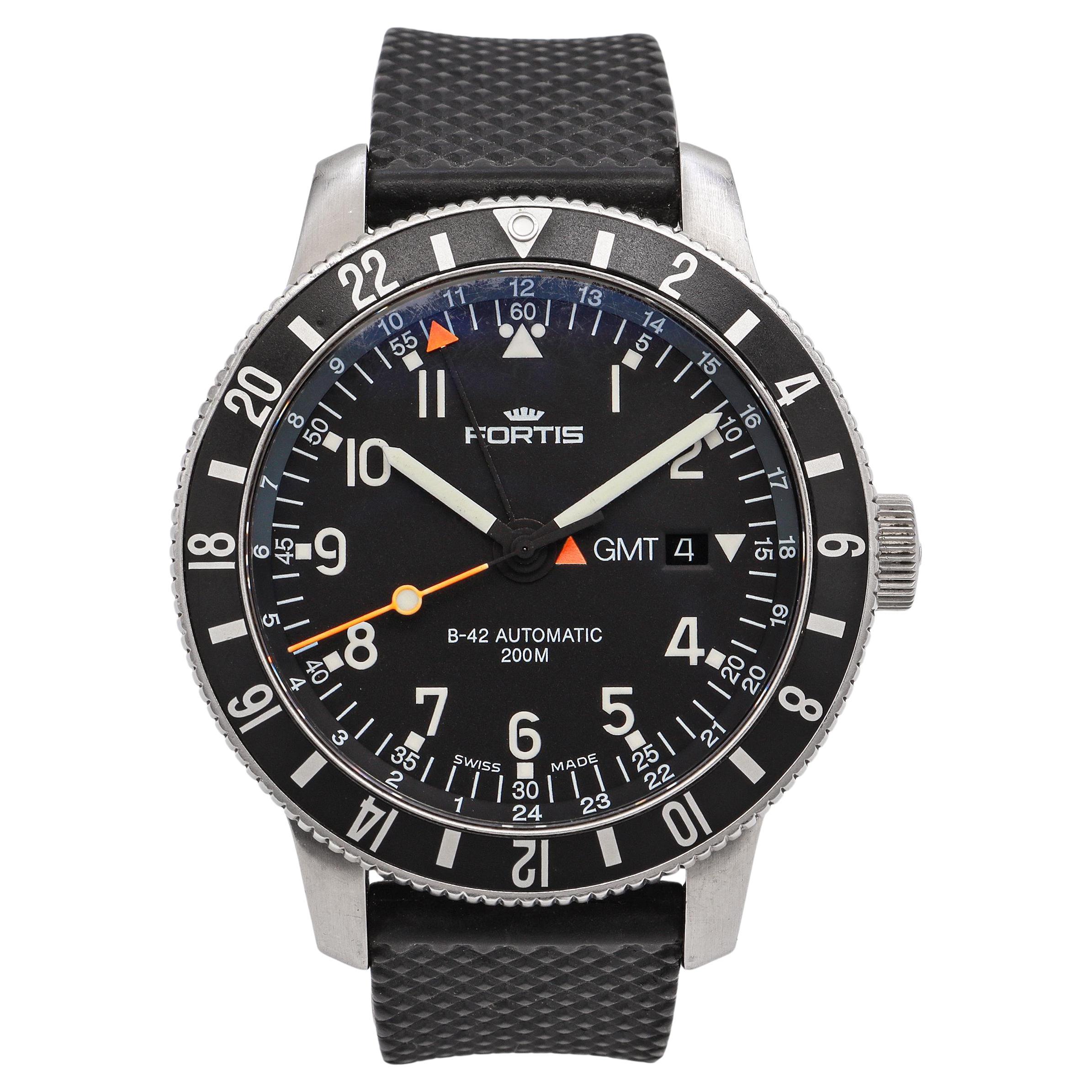 Fortis B-42 Official Cosmonauts Stainless Steel 200M Automatic Men’s Watch en vente