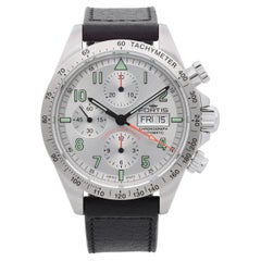 Fortis Classic Cosmonauts Stahl Chronograph Automatik Herrenuhr F2140006