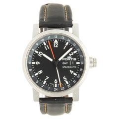 Spacematic GMT aus Edelstahl von Fortis