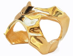FORTITUDE Open Cuff Bracelet - Gold