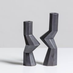 Fortress Militia Kerzenhalter aus Eisen-Keramik:: von Lara Bohinc:: Vorrätig