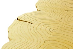 Fortuna Gold Round Dining Table - Hand-Crafted Gold Plated Brass - Boca do Lobo