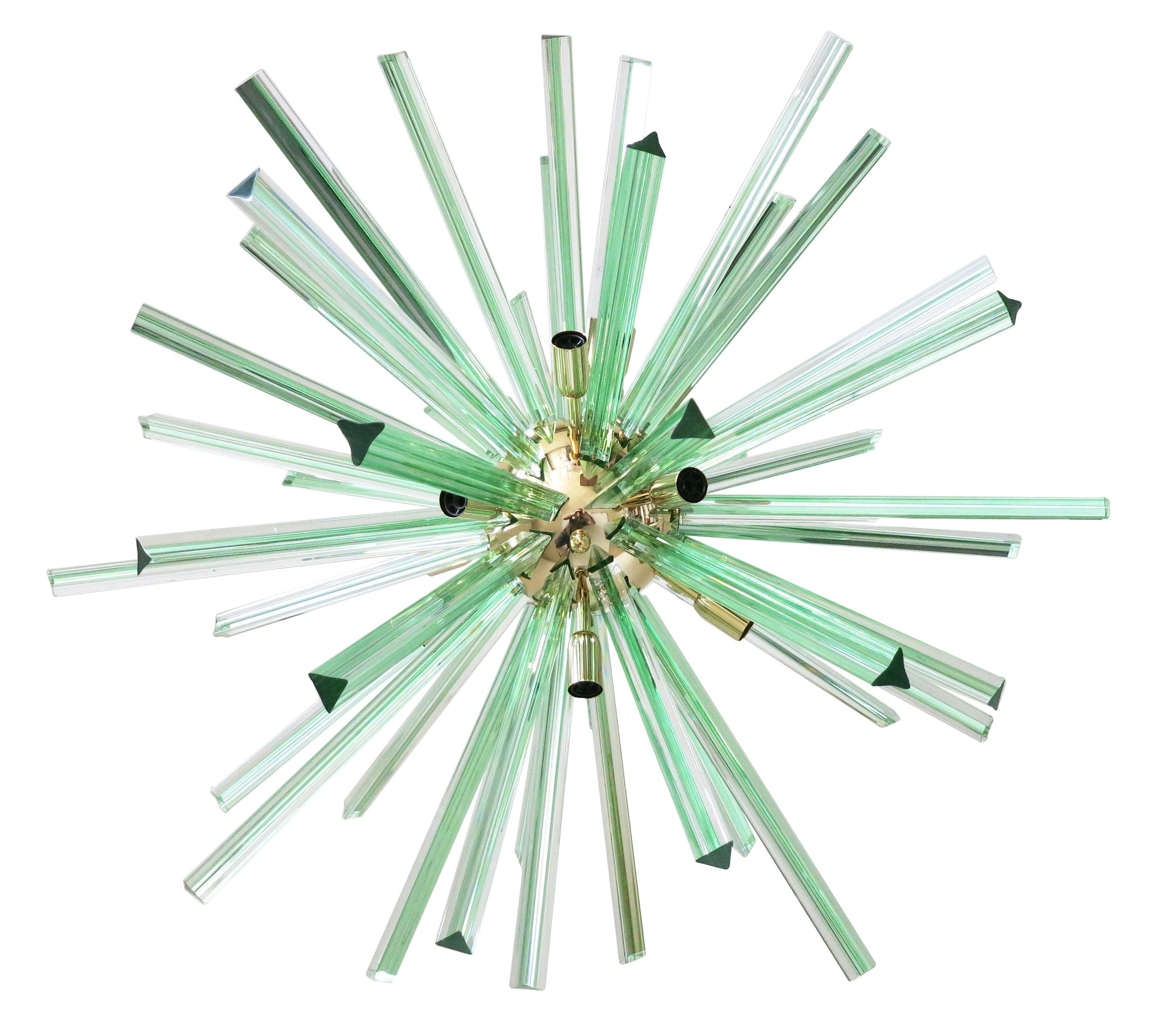 Mid-Century Modern Fortuna Sputnik Chandelier by Fabio Ltd For Sale