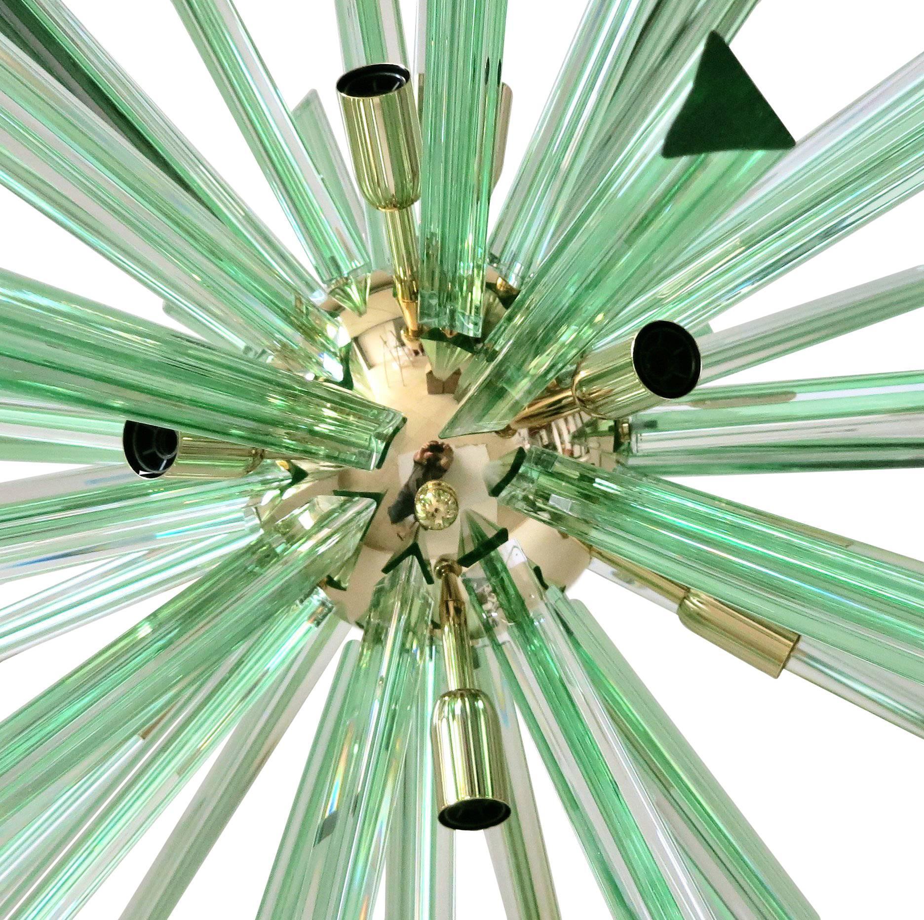 Vetro di Murano Lampadario Fortuna Sputnik di Fabio Ltd in vendita