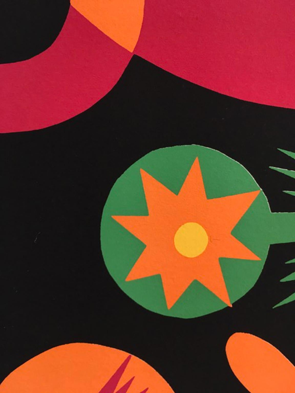 Italy 1974 Post-Modern Abstract Print Fortunato Depero For Sale 8