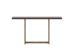 Console moderna Fortune in noce, fatta a mano da Stylish Club