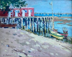 Fortune Euphemia Charlton, 1885 – 1969, American Painter, 'Monterey Beach'