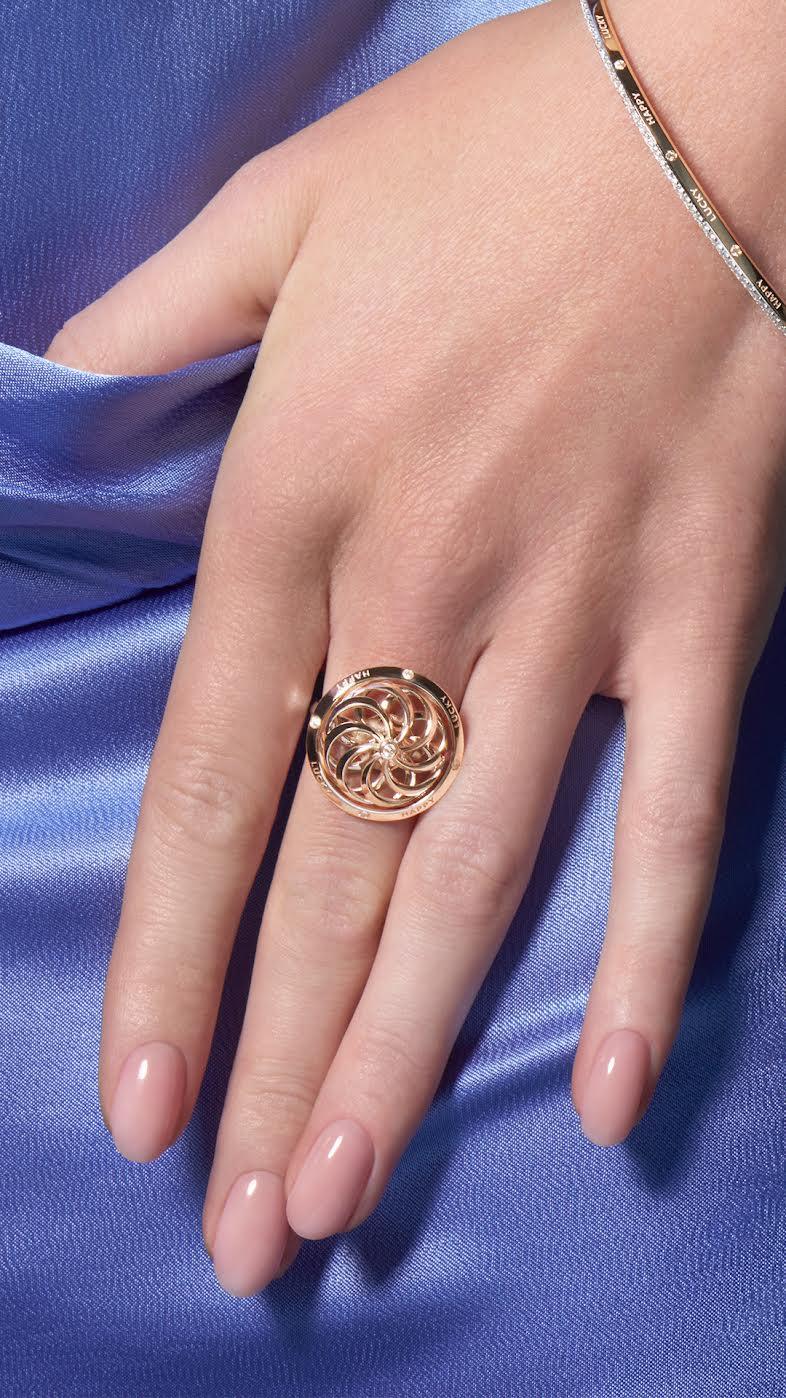 Anillo Cinético de la Fortuna en Oro Rosa en Nuevo estado para la venta en London, GB