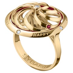 Fortune Kinetic Ring in Yellow Gold