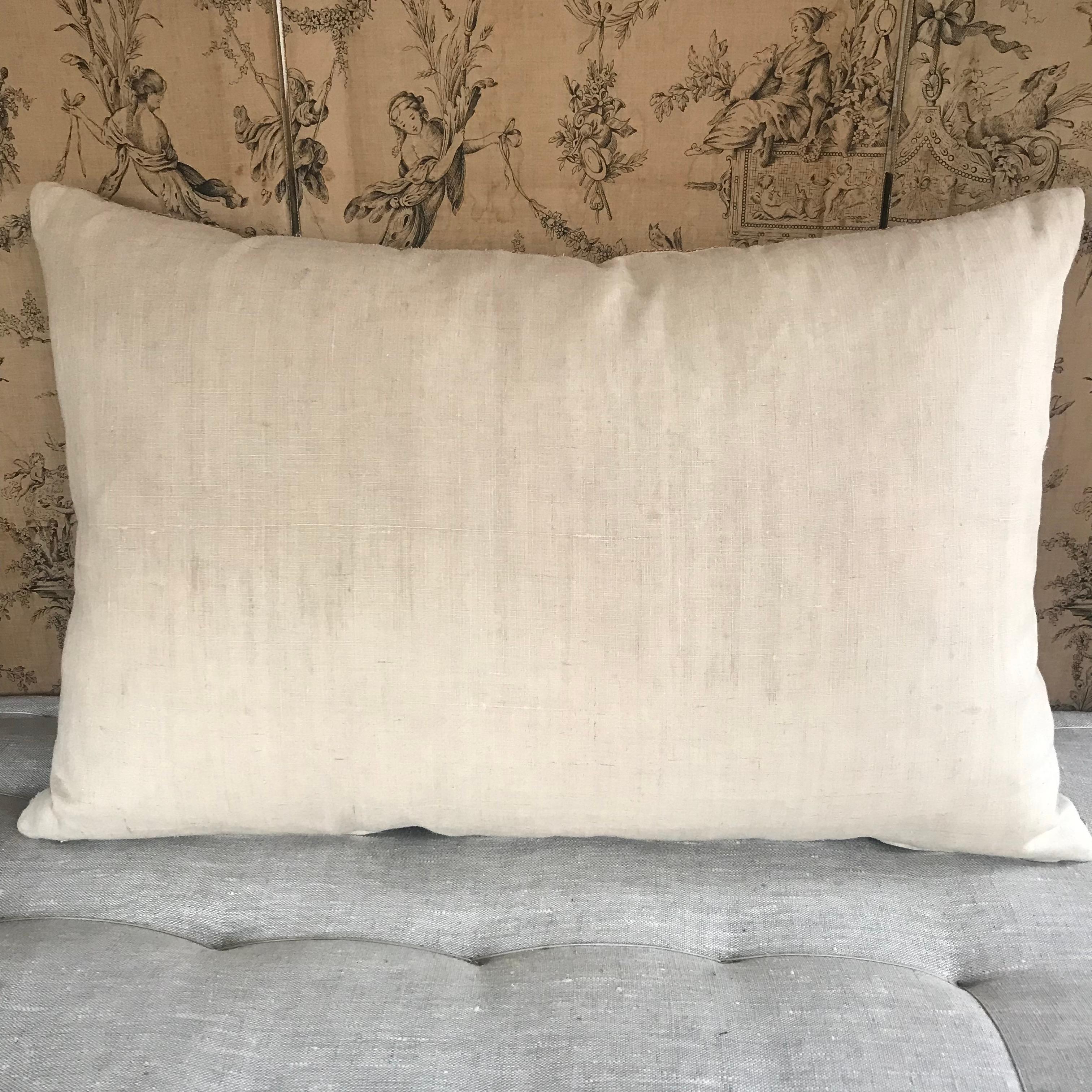 Cotton Fortuny Textile Pillow