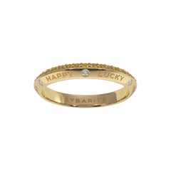 Fortune Rainbow Band Ring Yellow