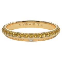 Anello Fortune Rainbow Band Giallo