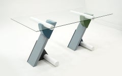 tisch / Schreibtisch "Fortune" von Michele de Lucchi für Memphis Milano:: frühes Original