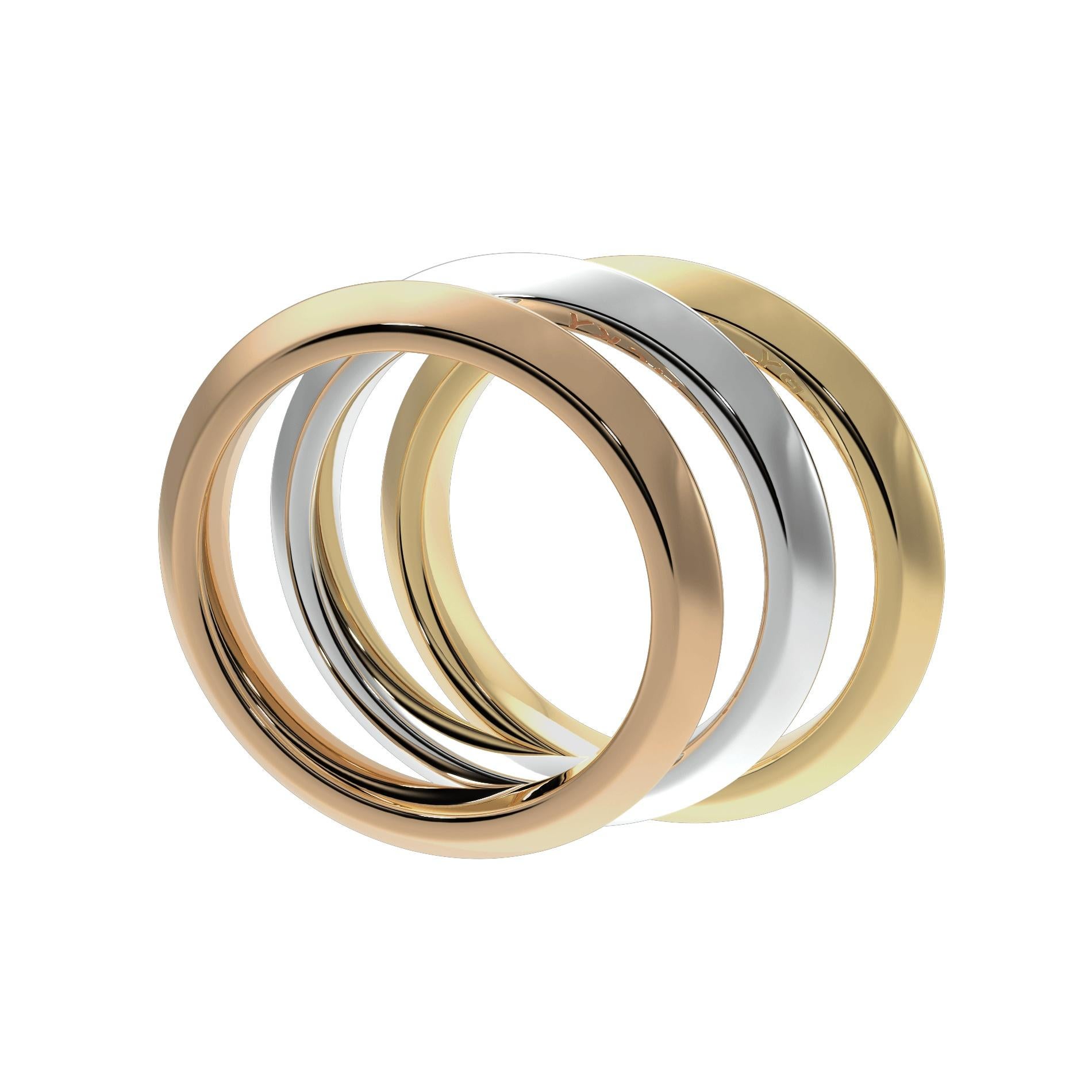 Fortune Triad Ring In New Condition For Sale In London, GB