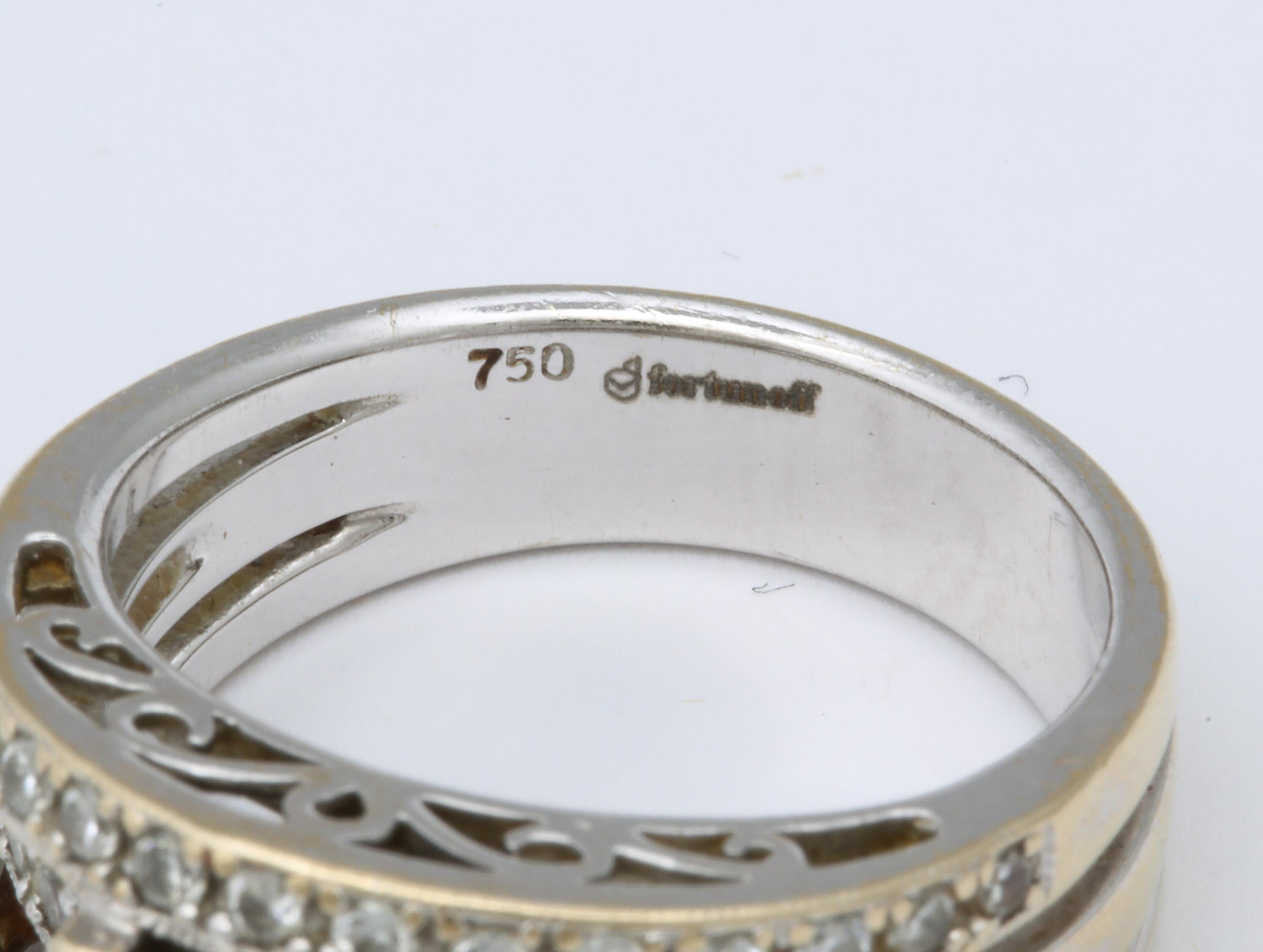 Modern Fortunoff Diamond Cocktail Ring