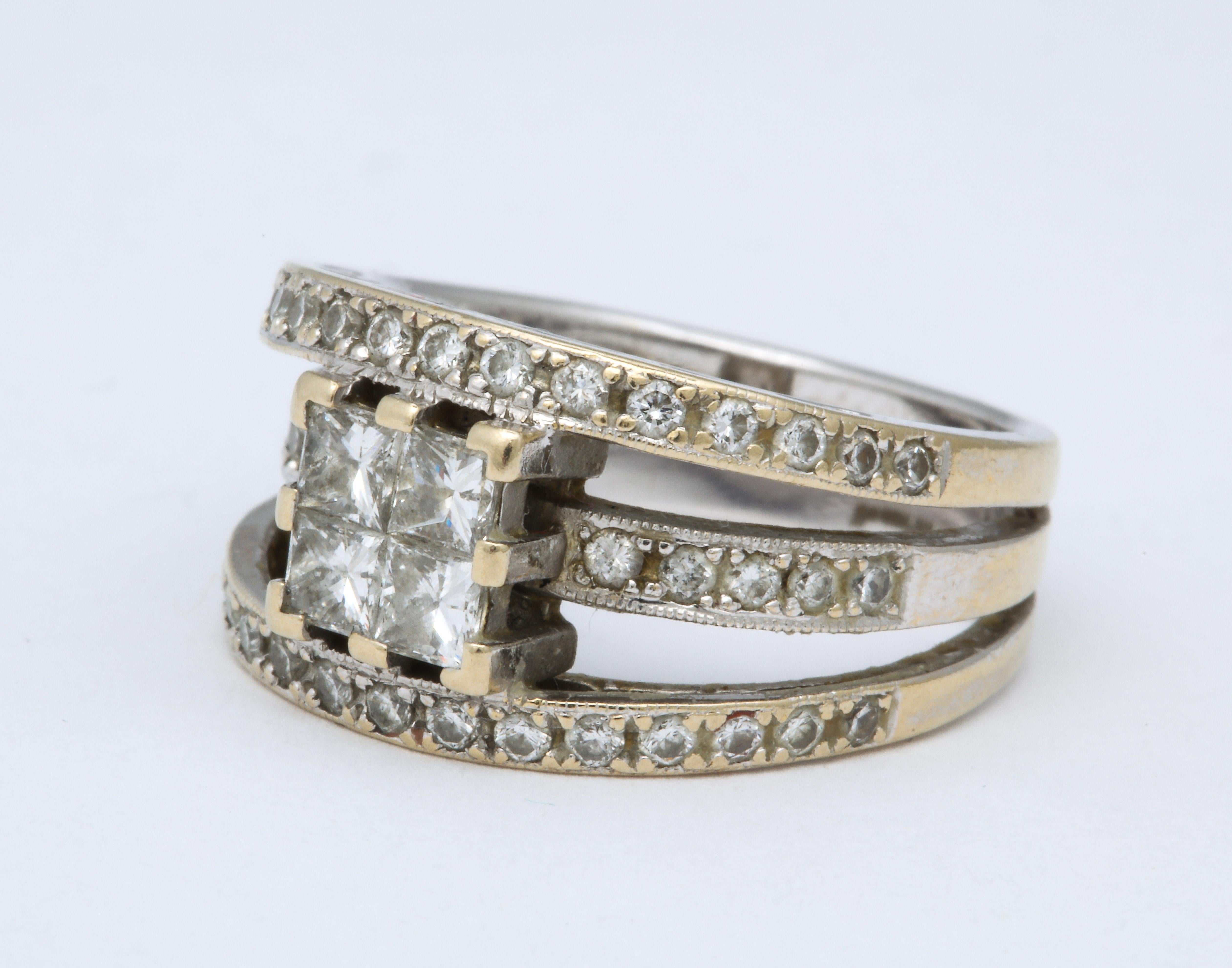 Fortunoff Diamond Cocktail Ring In Good Condition In New York, NY