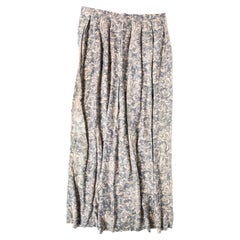 Fortuny Classic Damask Printed Cotton Drapery Panels